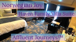 Norwegian Joy Haven Family Villa Suite [upl. by Salas496]