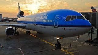 FAREWELL MD11  LAST COMMERCIAL FLIGHT  MONTREALAMSTERDAM  KLM [upl. by Nnaxor]