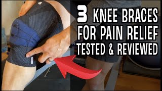 Review I Tried 3 Knee Braces for Pain Relief [upl. by Marek]