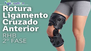 Ligamento Cruzado Anterior  REHABILITACIÓN con EJERCICIOS  2º FASE  Fisiolution [upl. by Anirb912]