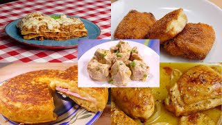 13 recetas de cocina faciles rapidas y economicas para hacer de comer [upl. by Ymeraj516]