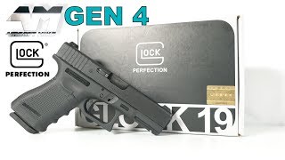 UMAREX GLOCK 19 GEN 4  Officially Licensed  Elite Force Glock 19 Gen 4  VFC  Airsoft Unboxing [upl. by Valleau6]