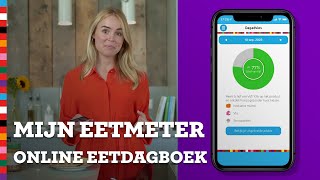 Eetdagboek Mijn Eetmeter app en online [upl. by Arekat]