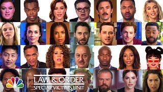 Law amp Order SVU Opening Voiced by Celebrities Digital Exclusive [upl. by Glen596]