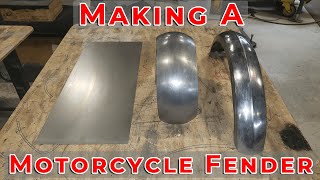 How to make a motorcycle fender Part 1 [upl. by Harden809]