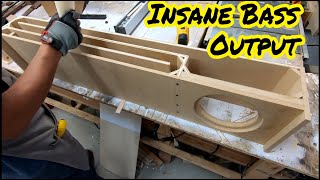 DIY Subwoofer Enclosure 2021 Edition  Caliwood Specialty [upl. by Bak]