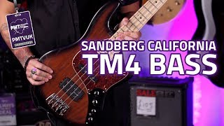 Sandberg California TM4 Bass  Great Handmade Bass Guitars [upl. by Babby978]