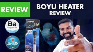 Boyu Heater Review  Big Aquatics [upl. by Holcomb882]