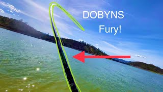 SLAYING BASS ON NEW DOBYNS FURY ROD [upl. by Thatcher884]