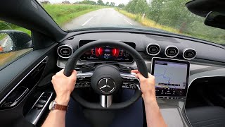 2022 Mercedes C Class 204hp  POV Test Drive [upl. by Gabie105]