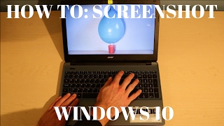 How to Take a Screenshot in Windows 10 [upl. by Atkins126]