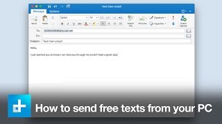 How to send free text messages from your PC [upl. by Placia]