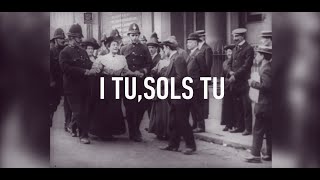 el Diluvi  I tu sols tu Videoclip Oficial [upl. by Sinnel]