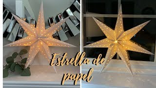 CÓMO HACER ESTRELLA 3D 7 PUNTAS  7 POINTED STAR 3D [upl. by Atoiyanap]