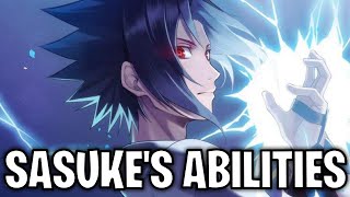 Sasuke Uchihas Abilities Naruto [upl. by Nebur]