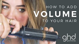 How To Add Volume To Your Hair With The GHD Rise  Ad [upl. by Yffub]