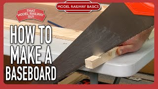 How To Build A Baseboard  Model Railway Basics Episode One [upl. by Ynar407]