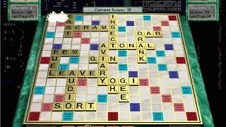 Scrabble CDROM Gameplay [upl. by Merrel]