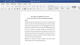 Removing repeated text in Microsoft Word [upl. by Stanton]