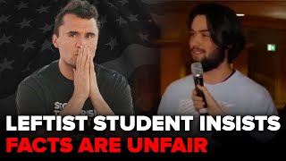 Leftist Student Insists Facts Are Unfair [upl. by Carmela]