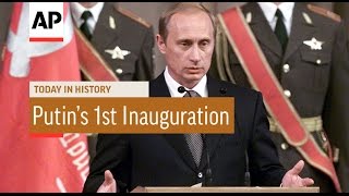 Putins 1st Inauguration  2000  Today In History  7 May 17 [upl. by Yanat996]