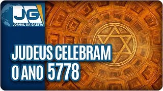 Judeus celebram o ano 5778 [upl. by Dnaltroc]