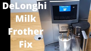 DeLonghi ESAM 5600 Coffee Machine Milk Frother Fix Coupling Carafe UPDATE 2021 [upl. by Jeremy]