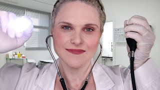 A Full Body ASMR Medical Exam For DEEP Sleep amp INTENSE Tingles [upl. by Naihr178]