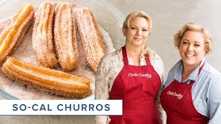 How to Make Churros with Chocolate Dipping Sauce at Home [upl. by Sophy]