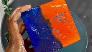 ASMR Water Crumbling with GholibnAsmr products PowderDream  Dyed Gymchalk [upl. by Enetsuj]