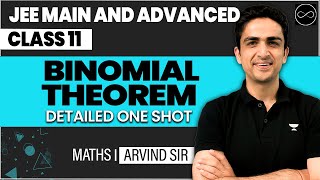 Binomial Theorem Class 11  JEE Main amp Advanced [upl. by Aztiray373]