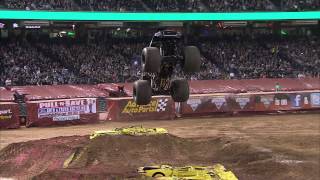 Monster Jam  Metal Mulisha Freestyle from Phoenix  2013 [upl. by Nottage35]