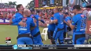 Scorchers v Strikers match highlights [upl. by Aven636]