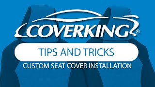 Custom Seat Cover Installation Tips and Tricks  COVERKING® [upl. by Elmaleh599]