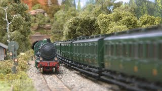 Superb Model Railway made by French Railroad Enthusiasts [upl. by Ansaev]