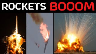 Rocket Launch Failures and Explosions Compilation 20161942 [upl. by Ainehta]