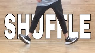 HOW TO SHUFFLE DANCE  TUTORIAL  BASIC STEPS  ШАФЛ  2018 [upl. by Zsazsa219]