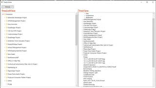 TreeListView  C and XAML [upl. by Anelet]