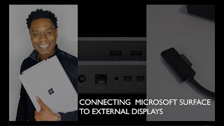 Connecting Microsoft Surface to External Displays [upl. by Rengia]