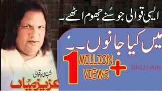 Main kya janu  Aziz mian Ever best Lines  Best Qawali Complete HD [upl. by Ladd]