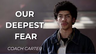 Coach Carter Our Deepest Fear  Inspirational Scene [upl. by Anadroj448]