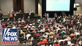 Democratic Socialist convention erupts over pronouns [upl. by Tai556]