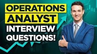 OPERATIONS ANALYST Interview Questions amp Answers [upl. by Kristopher]