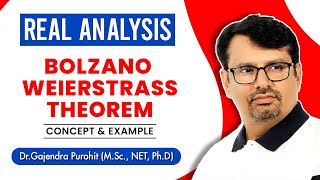 Real Analysis  Bolzano Weierstrass Theorem  Proof [upl. by Nedyrb]