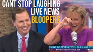 News Reporters Cant Stop Laughing Bloopers [upl. by Emarie701]