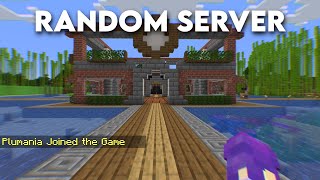 Joining RANDOM Minecraft Servers [upl. by Pammi165]