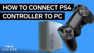 How To Connect Your PS4 Controller To A PC 2022 [upl. by Atsirt]