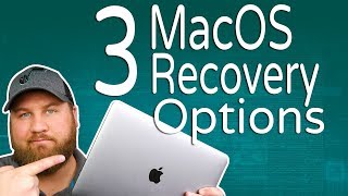 3 macOS Recovery Options amp How to Use macOS Utilities [upl. by Ainafets]