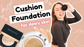 THE BEST KOREAN CUSHION FOUNDATIONS  for dewy glass skin  every occasion [upl. by Cotter395]