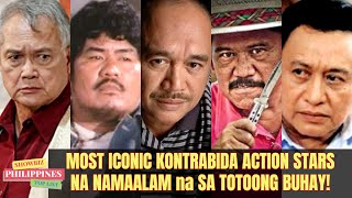 Most ICONIC KONTRABIDA ACTION STARS na NAMAALAM na sa TOTOONG BUHAY [upl. by Natika]